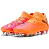 Puma Future 8 Ultimate Sg Hot Pursuit - Orange/Svart/ravish - Soft Ground (Sg), storlek 43