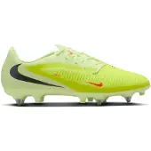 Nike Phantom 6 Academy Low Cut SG-PRO Max Voltage - Grön/Svart/Orange - Soft Ground (SG), storlek 43
