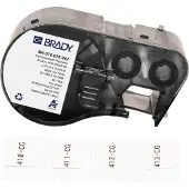 Brady M4-375-075-342 värmekrympslang | svart text - vit tejp | 19,05mm x 16,40mm (original)