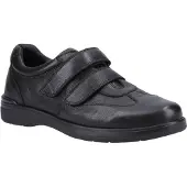 Hush puppies Magnus Läder Herr Svarta Loafers