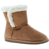 Hush puppies Dam Tofflor Booties Ashleigh Läder Slip On brun