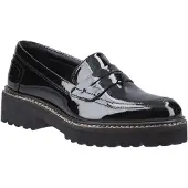 POD Kenny Leather Women's Black Patent Loafers