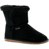 Hush puppies Ashleigh Imitationspäls Damtofflor I Svart