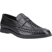 Hush puppies Bowie Skinn Herr Svarta Loafers