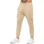 Enzo | Cargo Joggers för herrar - Stone