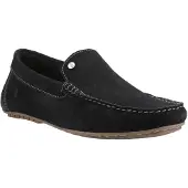 Hush puppies Ralph Mockaskinn Svarta Loafers för Herrar