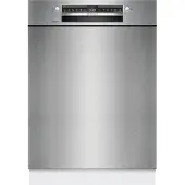 Bosch SMU4EVS08E diskmaskin 60 cm energiklass B, borstat rostfritt stål