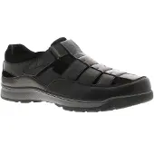 Hush puppies Touch Close Herrsandaler Rucker Läder Fiskare Svart