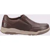 Hush puppies Fletcher Läder Herrkaffesmockasiner.