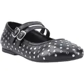 Hush puppies Nixie Läder Dam Svarta Skor