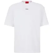 HUGO Dapolino 10248326 Red T-shirt Med Korta ärmar