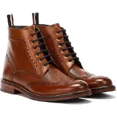 Ben Sherman Alfred Brogue Herr Kängor Tan