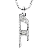 Diesel Halsband silver