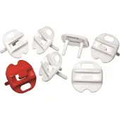 Reer Stickkontaktsskydd - 6 st. - Vit - - One Size - Säkerhetsutrustning
