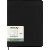 Moleskine Classic Soft 12M veckoplan XL svart 2026