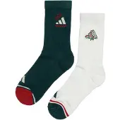 Adidas Strumpor - 2-pack - Pizza - White/Aurivy/Wonw - - 43/45 - Strumpor