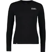 Mons Royale Women's Cascade Merino Base Layer Long Sleeve Black
