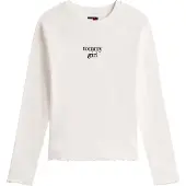 Tommy Hilfiger Tommy Jeans Tommy Girl Logo Slim Long Sleeve T-Shirt