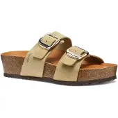 Geox D BRIONIA H Läder Dam Ljus Taupe Klackar