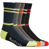 Hard Yakka Crew Bomull Unisex Vuxna Mångfärgade Arbetsstrumpor