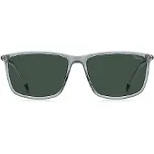 HUGO Clear-acetate sunglasses with tubular temples