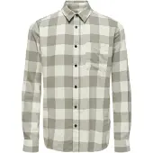 Only & Sons Skjorta taupe / ljusgrå