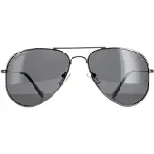 Montana Aviator Unisex Gunmetal Smoke Grey Polarized MP94 Solglasögon
