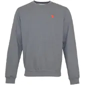 U.S. POLO ASSN. Tröja grå / röd
