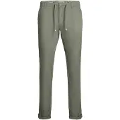 Jack & Jones Chinobyxa 'MARCO SUNNY' grå