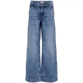 Kids Only Jeans - Noos - KogComet Wide Leg - Medium+ Blue Denim - - 9 år (134) - Jeans