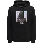 Only & Sons Sweatshirt 'ONSSquidgame' grafit / rosé / svart / off-white