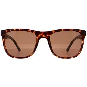 Police Polis Rektangel Mens Matte Dark Havana Brown SPL357 Blackbird Light 2
