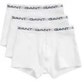Gant Boxershorts Trunk 3-pack Vit Storlek