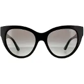 Vogue Cat Eye Dam Mörk Havanna Brun Gradient Solglasögon