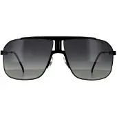 Carrera Rectangle Mens Black Grey Gradient Polarised 90041091