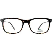 Lacoste Rectangle Mens Brown Dark Havana Glasögon
