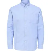 Selected Regrick Oxford Flex Skjorta Med Långa ärmar