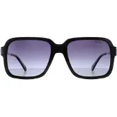 Polaroid Square Mens Black Grey Gradient Polarized PLD 6220/S/X