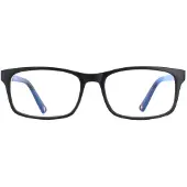 Montana Rektangulära Unisex Matt Svarta Glasögon