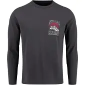 Key Largo T-shirt 'Nevada Adventure' antracit / blodröd / vit