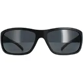 Arnette Rectangle Mens Transparent Grey Dark Grey Polarized Uka-Uka AN4290