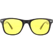 Montana Solglasögon MP10 Y Matte Black Rubbertouch Yellow High Contrast Polarized