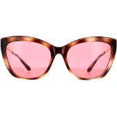 GUESS Cat Eye Womens Havana Burgundy Solglasögon