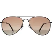 Prive Revaux Aviator Unisex Caviar Svart Beige Commando Mini