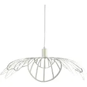Dyberg Larsen Design pendellampa Blumen, dimbar, Vitt / opal, Vardagsrum / matsal, Metall, Design, Pendellampa