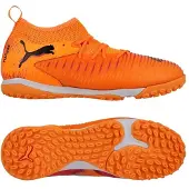 Puma Future 8 Match + Mid TT Hot Pursuit - Orange/Svart/Ravish Barn - Turf (TF), storlek 38