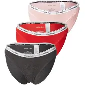 Calvin Klein Underwear Trosa rosa / röd / svart