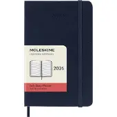 Moleskine Classic Hard 12M Daily Pocket Safirblå 2026