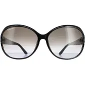 Salvatore Ferragamo Oval Dam Svart Grå Gradient SF770SA