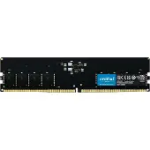 Crucial - DDR5 - sats - 64 GB: 2 x 32 GB - DIMM 288-pin - 4800 MHz / PC5-38400 - CL40 - 1.1 V - ej buffrad - icke ECC